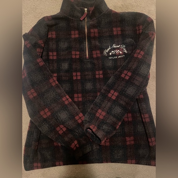 Plaid Shirt Days Quarter Zip - Picture 2 of 4